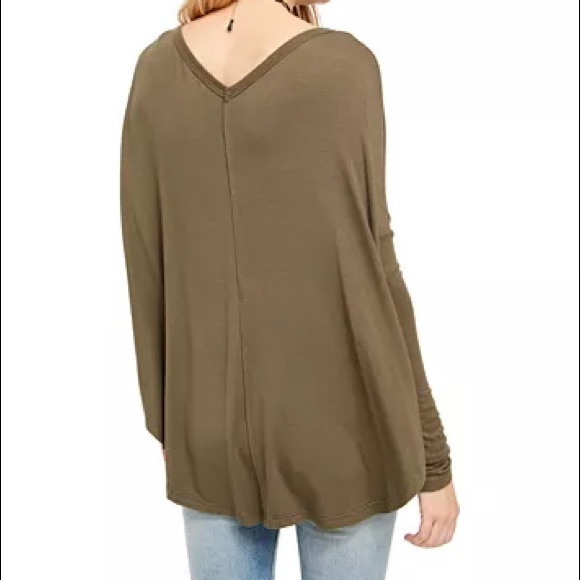 NWT Free People Moonshine Tunic Olive - Picture 3 of 3